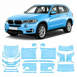 Антигравійна захисна бронеплівка за лекалами для BMW X5 F15 2013-2018 - повний кузов