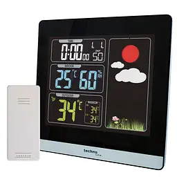 Метеостанція Technoline WS6448 Black (WS6448), Чорний - мініатюра 2
