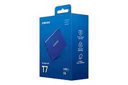 Накопичувач зовнішній SSD 1TB Samsung T7 Indigo Blue (MU-PC1T0H/WW) синій - мініатюра 7