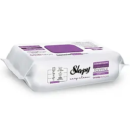 Серветки для побутового прибирання Sleepy з ароматом орхідеї (100 шт в уп) (8682241217700)