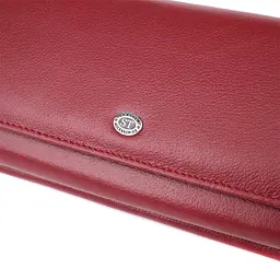 Жіночий гаманець з кишенею для телефону з натуральної шкіри ST Leather 19х10х3 см acs0029692 - мініатюра 5