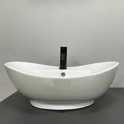 Умивальник VBI Arona white накладний VBI-012620, Білий - мініатюра 3