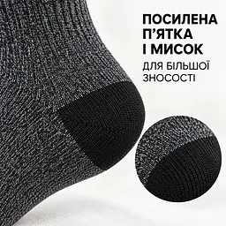 Універсальні чоловічі шкарпетки махрові розмір 39-46 Solve — термо-шкарпетки , 5 пар, KT7003702 - мініатюра 8