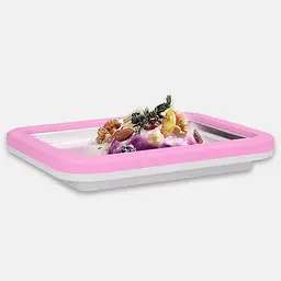 Морозивниця Ice Cream Maker Instant з лопатками рожева - мініатюра 3