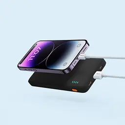 Універсальна мобільна батарея Baseus Airpow 20W 10 000 mAh чорний PPQD090001 - мініатюра 7