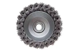 Корщітка технічна Intertool для болгарки УШМ щітка дротяна чашкова 100 мм плетена BT-2100 - мініатюра 2