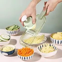 Овочерізка-слайсер Multifunctional Vegetable Cutter Slicer з контейнером 223-2 - мініатюра 3