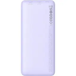 Портативний акумулятор Baseus Airpow Fast Charge 20W 10000mAh nebula purple (P10022801513-00) - мініатюра 2