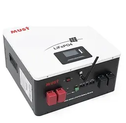 Акумуляторна батарея для ДБЖ Must LiFePO4 25.6 V / 200 А*ч (LP16-24200)
