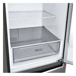 Холодильник LG 203x60х68 холодильне відділення 277 л морозильне відділення 107 л 2 двері А+ NF сірий темний (GC-B509SLCL) - мініатюра 10