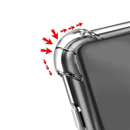 Панель BeCover Anti-Shock для Tecno POVA 3 (LF7n) Clear (708906) - мініатюра 4