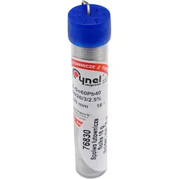 Припій Sn60-Pb40 дротяний в капсулі Cynel Ø=1 мм (76830)