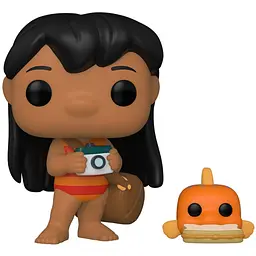 Ігрова фігурка Funko серії Ліло та Стіч Ліло з рибкою 55621