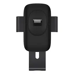 Автотримач Baseus Metal Age Gravity Car Mount Air Outlet Version чорний SUJS000001 - мініатюра 4