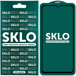 Захисне скло SKLO для Xiaomi Redmi 9A/9C/10A/A2/A2+/A1/A1+ Full Cover Pac Nano Glass [Black] [71654] - мініатюра 2