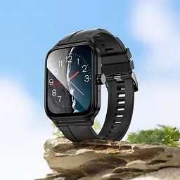 Смарт-годинник Hoco Y27 Smart sports watch (call version) Black - мініатюра 4