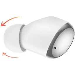 Навушники TWS Xiaomi Redmi Buds 4 5.2 White (BHR5846GL) UA - мініатюра 3