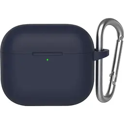 Чохол Blueo Liquid Silicone Case+Carbine для AirPods 4 Deep Blue (B44-A4DBL) [120743]