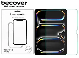 Скло захисне BeCover Apple iPad Pro 13" M4 2024 (711674) - мініатюра 2