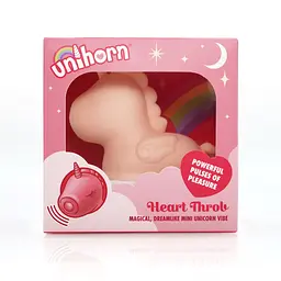 Вібратор-єдиноріжка Unihorn - Heart Throb, з пульсацією - мініатюра 5