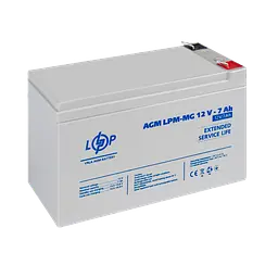 Акумулятор мультигелевий LPM-MG 12V - 7 Ah - мініатюра 3