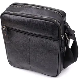 Містка чоловіча сумка на плече з натуральної шкіри Vintage 19х22х9 см sum0027504 - мініатюра 2