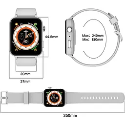 Смарт-годинник Blackview R30 Pro Gray (6931548317432) [117685] - мініатюра 7