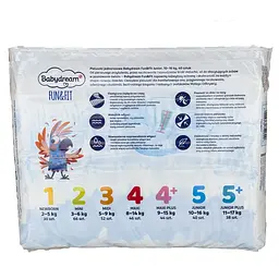 Підгузки Babydream Fun&Fit 5 Junior (10-16 кг), 40 шт - мініатюра 2