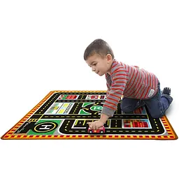 Килимок ігровий Melissa & Doug Рятувальні автомобілі з машинками (MD19406) - мініатюра 6