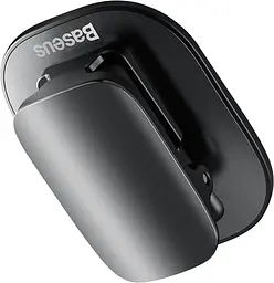 Автотримач для окулярів Baseus Platinum Vehicle Eyewear Clip Paste Type black (ACYJN-A01) - мініатюра 4