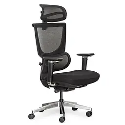 Крісло Mealux S8 Air Fabric Black ( HF-S8P F/B) 