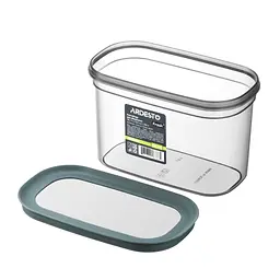 Харчовий контейнер Ardesto Fresh 1.55л, пластик, прямокутна, сірий (AR1309GG) - мініатюра 3