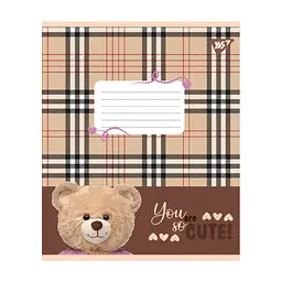 Зошит Yes Yes You are cute А5 12 аркушів клітинка (767891), в асортименті - мініатюра 2