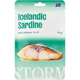 Філе ісландської сардини Storm шматочки в олії 101 г