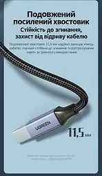 Кабель для принтера UGREEN US369 USB 2.0 USB-A - USB-B 1,5 м чорний (80802) - мініатюра 5