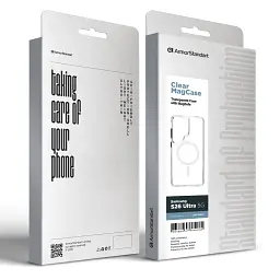Чохол ArmorStandart Clear MagCase для Samsung S26 Ultra 5G Transparent - мініатюра 3