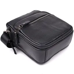 Містка чоловіча сумка на плече з натуральної шкіри Vintage 19х22х9 см sum0027504 - мініатюра 5