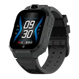 Дитячий смарт годинник D08 з GPS трекером, 4G сім-картою та відеодзвінком Чорний