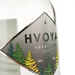 Джин HVOYA Carpathian 45% 0.5 л - мініатюра 3