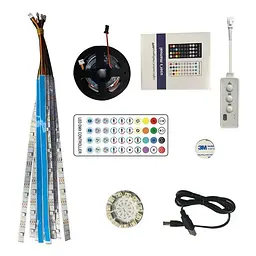 Ефектний світильник Феєрверк 28Key Kit BT ∙ Світломузика з пультом та Bluetooth - мініатюра 2