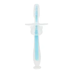 Силіконова зубна щітка Mumlove MGZ-0707(Blue) з обмежувачем - мініатюра 2