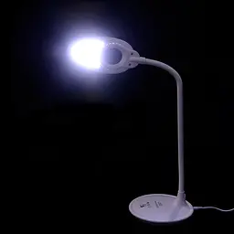 Настільна лампа Brille на гнучкій ніжці сенсорна SL-66 5W WH - мініатюра 4