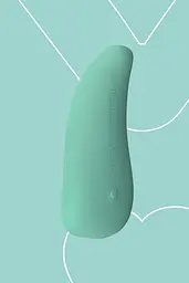 Вібратор FairyGasm ThrillLeaf 9.8 см зелений - мініатюра 6
