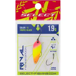 Блешня Select Rival 1.9g 30mm #15 Tropic Black - мініатюра 2