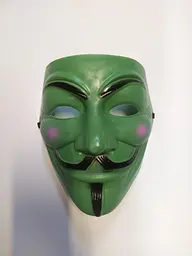 Маска Анонімуса Гай Фокс V - значить вендетта G-Toys в асортименті - мініатюра 4