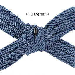 Мотузка для бондажу Ouch! Rope 10 м (синій) - мініатюра 3