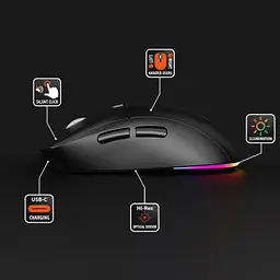 Мишка Media-Tech (MT1124) Wireless Black (MT1124) - мініатюра 8