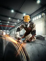 Шліфмашина кутова Professional GWS 12-125 S 125мм 1200ВТ Bosch teh0025449 - мініатюра 8