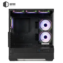 Корпус QUBE FORT ARGB Black (FORT_GBNU3) - мініатюра 3