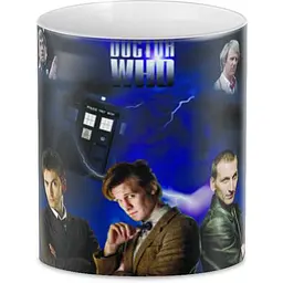 Кухоль GeekLand Doctor Who персонажі DW.02.060 330 мл білий - мініатюра 2